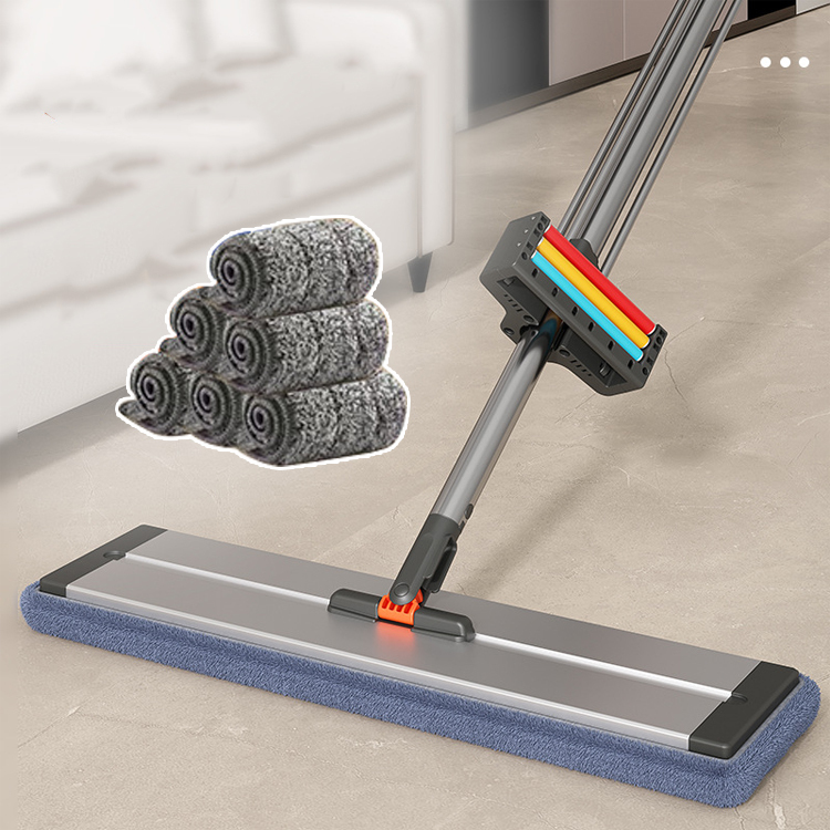 Mop płaski tęczowy ze stopu aluminium