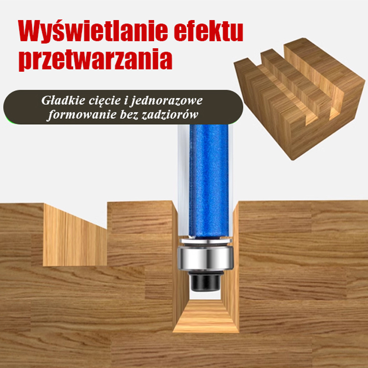 Nóż przycinający do obróbki drewna, narzędzie do frezowania obosieczne