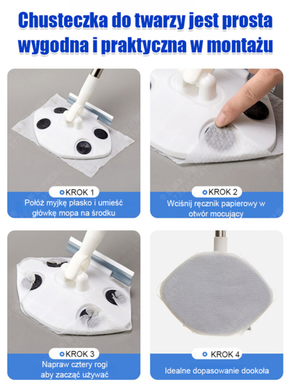 Klamra na ręcznik do twarzy, ściągaczka do wody