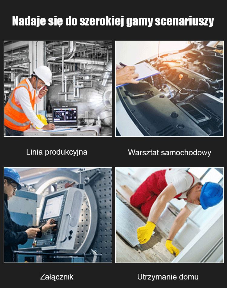 Klucz grzechotkowy z możliwością regulacji w wielu rozmiarach