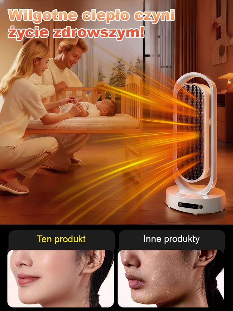 【Mistrz Oszczędzania Energii】Niemiecki grzejnik na cały dom, 3-sekundowe nagrzewanie ❤ Super cena