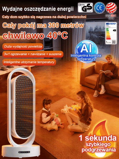 【Mistrz Oszczędzania Energii】Niemiecki grzejnik na cały dom, 3-sekundowe nagrzewanie ❤ Super cena