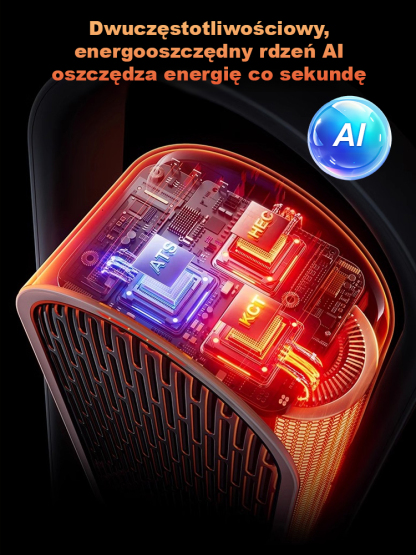【Mistrz Oszczędzania Energii】Niemiecki grzejnik na cały dom, 3-sekundowe nagrzewanie ❤ Super cena