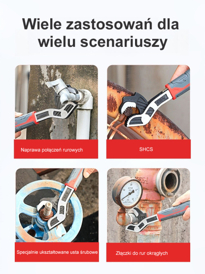 Wielofunkcyjny klucz nastawny