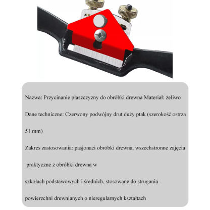 Przycinanie płaszczyzny do obróbki drewna