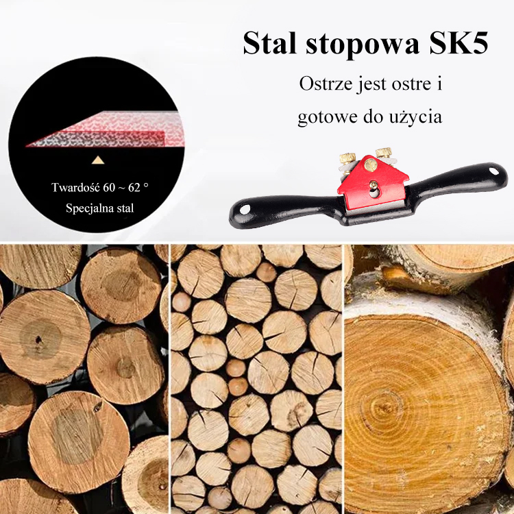 Przycinanie płaszczyzny do obróbki drewna