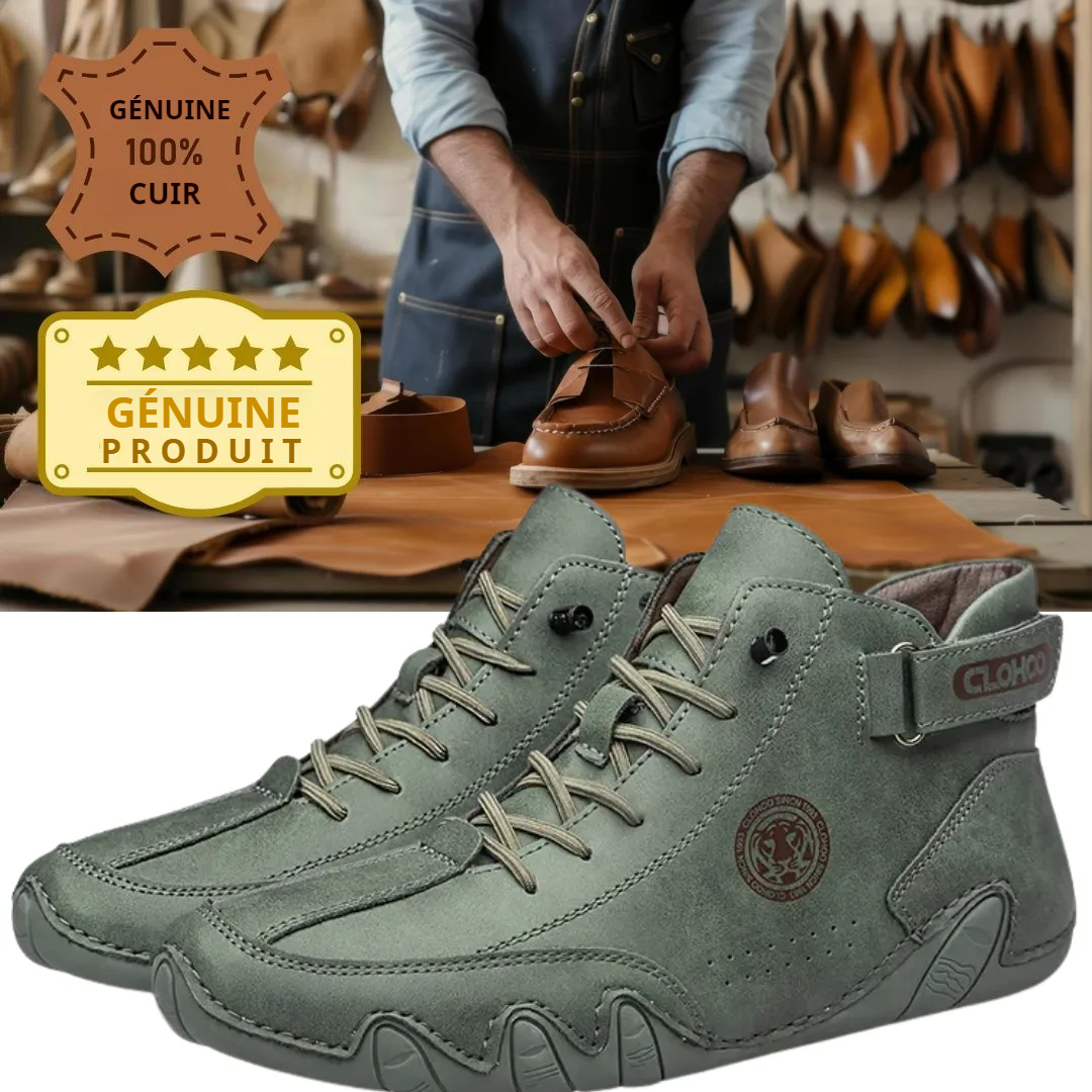 🔥70% OFF TODAY🔥 Men's Waterproof Fashion Orthopedic Shoes - Improve Posture and Get Rid of Painless Walking and Standing