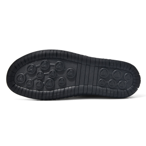 ⏰Limited Time Sale 70% OFF - Men's Premium Leather Slip-On Boots – Ideal Gift for Dad, Husband or Friend | Wide Toe, Arch Support, Waterproof, Pressure Relief, Non-Slip