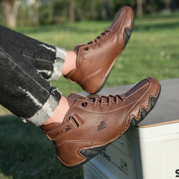 🔥70% DE RÉDUCTION AUJOURD'HUI🎁 Bottes imperméables confortables pour l'hiver, bottes hautes en suède faites à la main en Italie, unisexes avec fermeture velcro.