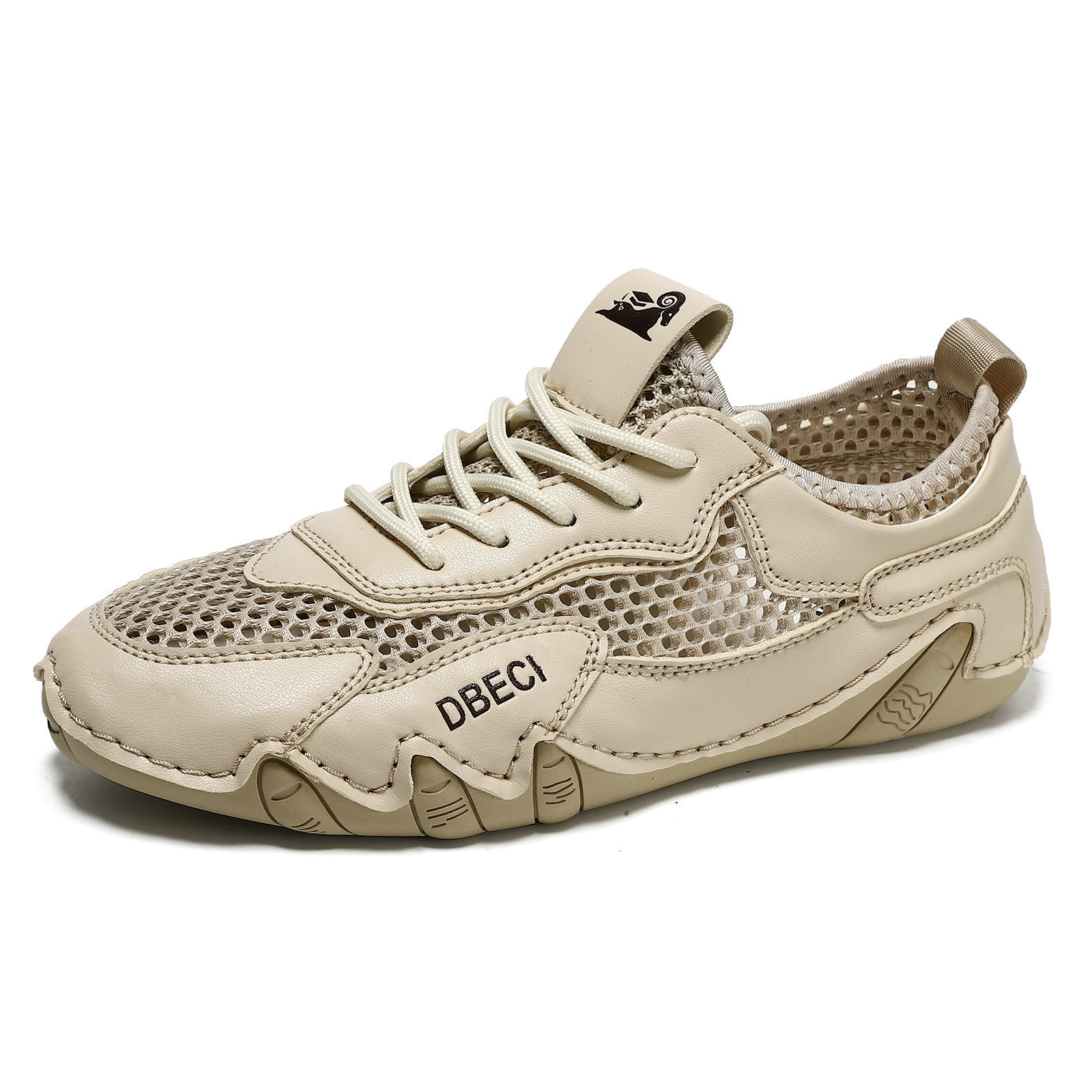 【⏰Remise de 70 % aujourd’hui】Chaussures de marche décontractées en cuir véritable avec empeigne en mesh respirant pour l'extérieur