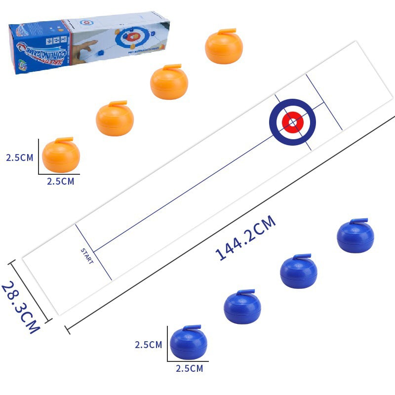 🥌Mini kulki do curlingu stołowego