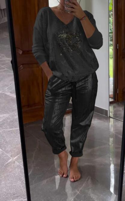 Modny dwuczęściowy komplet