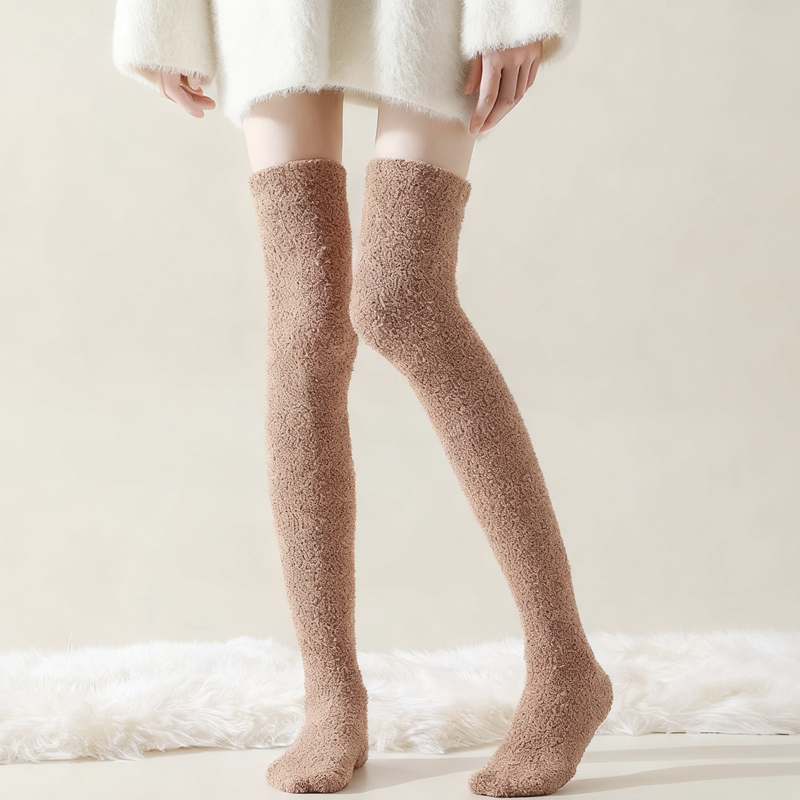 Cozy Thermal Over-The-Knee High Socks