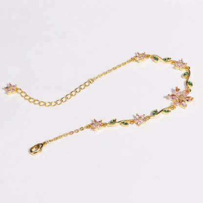 🔥2026 NEW ARRIVAL🔥 -Flower Bracelet（Perfect jewelry and gifts）