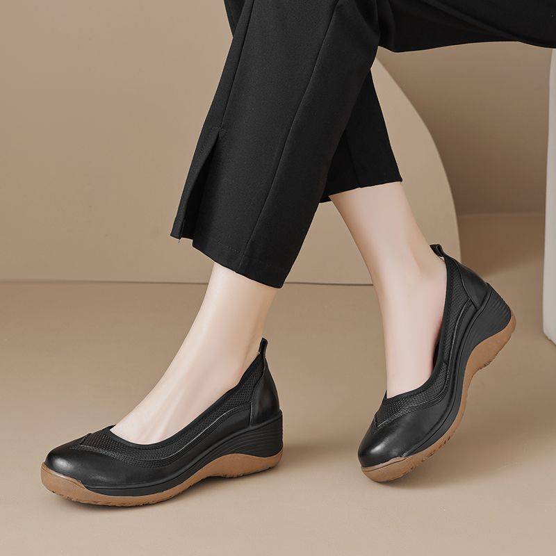 Eleganckie damskie płaskie buty ortopedyczne
