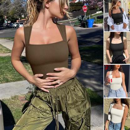 🏆Last Day 49% OFF🔥✨Sleeveless Tummy Control Tank Tops Bodysuits