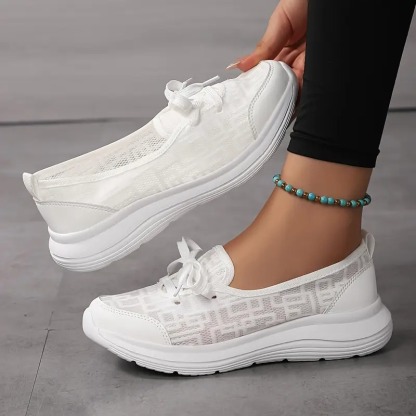 🔥Ostatni dzień 50% zniżki – Damskie mokasyny ortopedyczne z siateczki typu slip-on