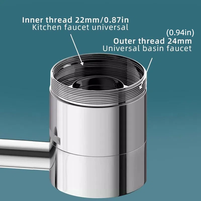 🎁Last Day Sale 49% OFF🔥🚰1080° Swivel Faucet/Aerator Extension