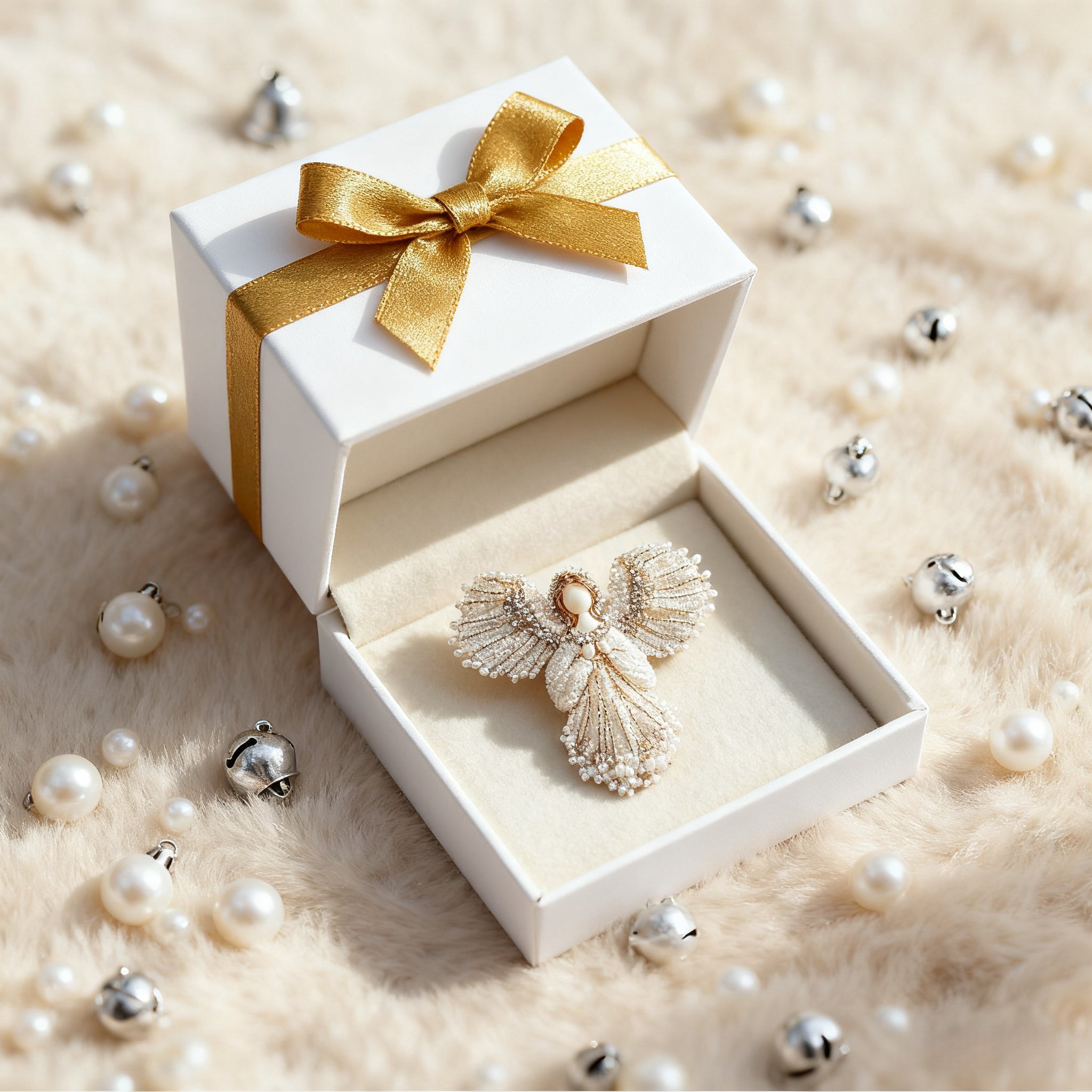 🔥LAST DAY 50% OFF💖Handmade Pearl Angel Brooch