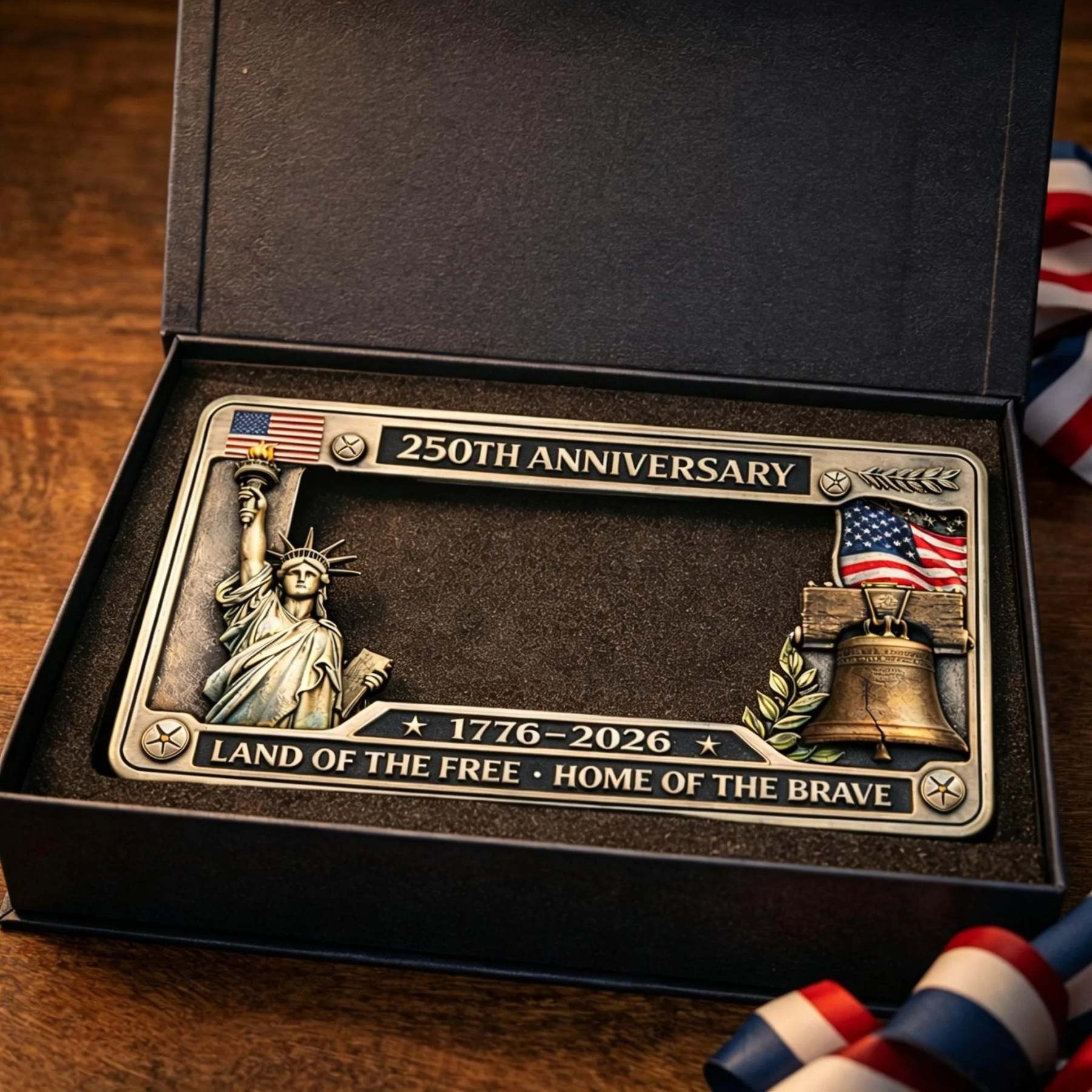🔥LAST DAY 49% OFF-🦅250th Anniversary Commemorative License Plate Frame
