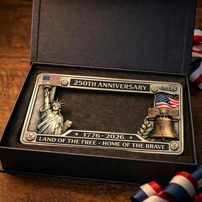 🔥LAST DAY 49% OFF-🦅250th Anniversary Commemorative License Plate Frame