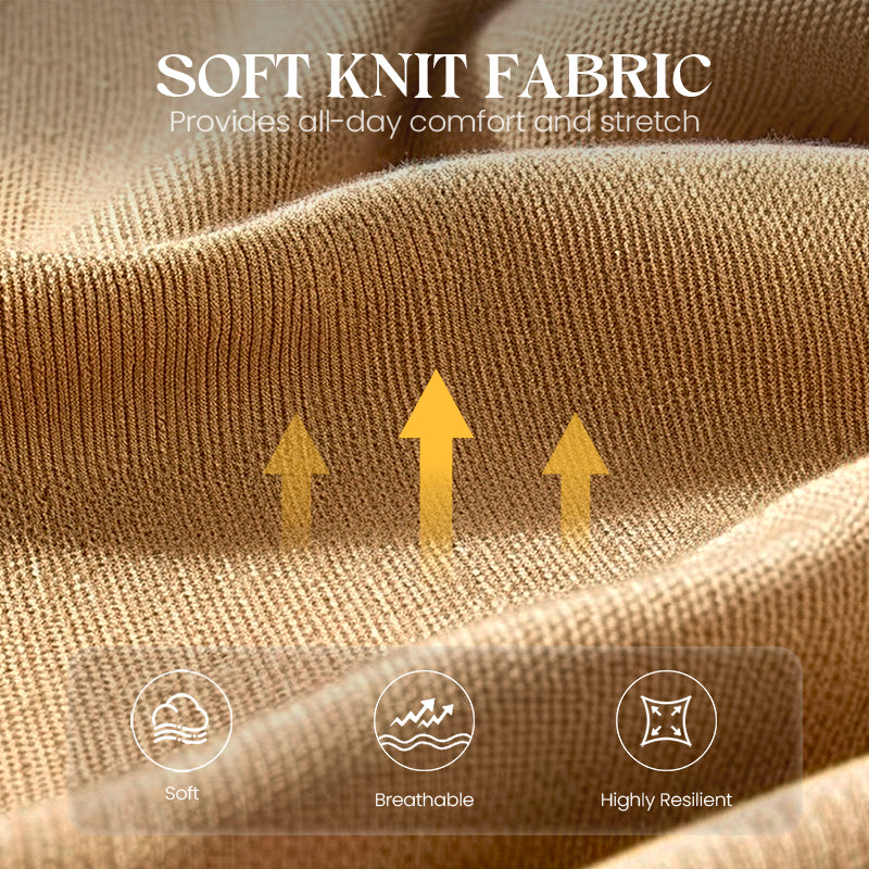 Soft cotton blend knit fabric
