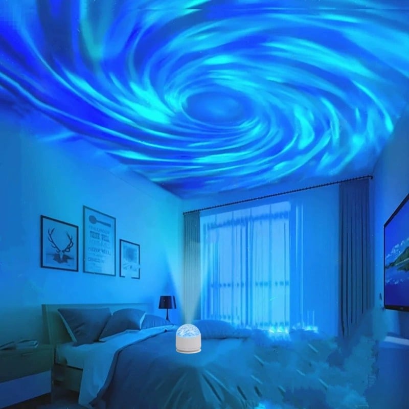 🔥✨Last Day Special Price 🎁Ocean Wave & 3D Water Ripple Projector Light