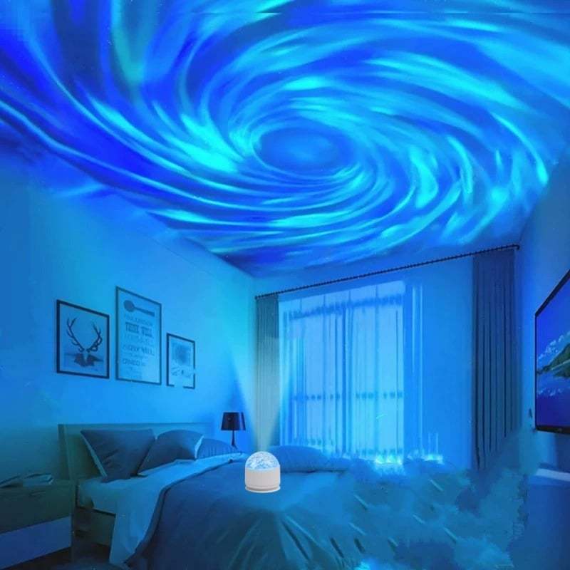 🔥✨Last Day Special Price 🎁Ocean Wave & 3D Water Ripple Projector Light