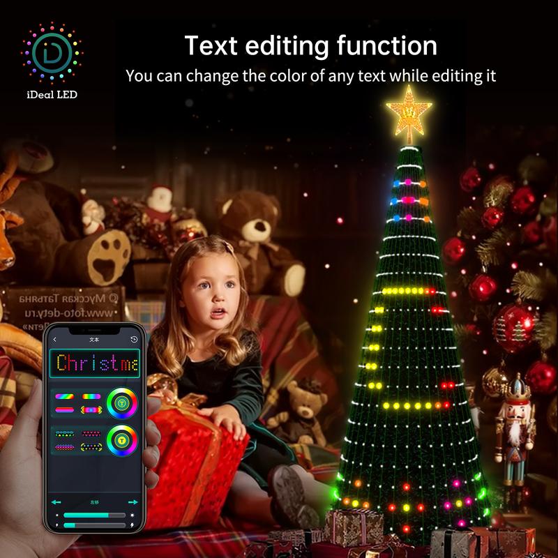🎄Wyprzedaż przedświąteczna – 50% zniżki🎁Inteligentne oświetlenie świąteczne LED