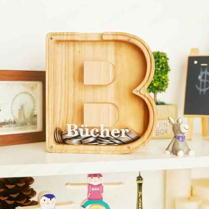 🎄Christmas Sale 49% OFF🎁Personalized Boys/Girls Piggy Bank-Wood Gift For Kids😘