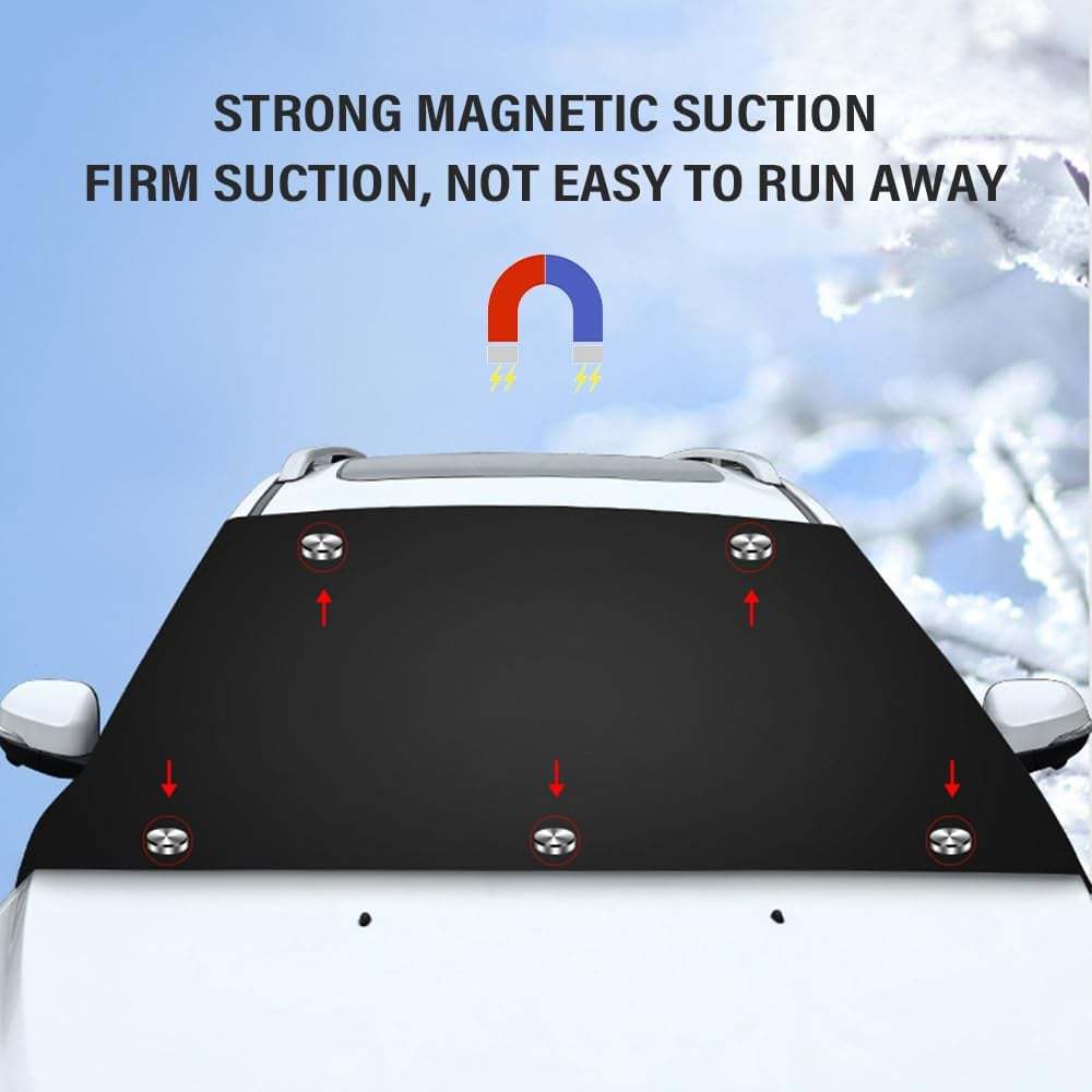 🚗 50% OFF! 🛡️2025 Upgraded Car Windshield Magnetic Snow Cover❄️