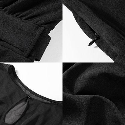 Stretch Twill Cropped Wide Leg Pant