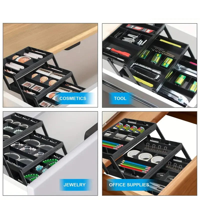 Multi-purpose storage Drawer organizer