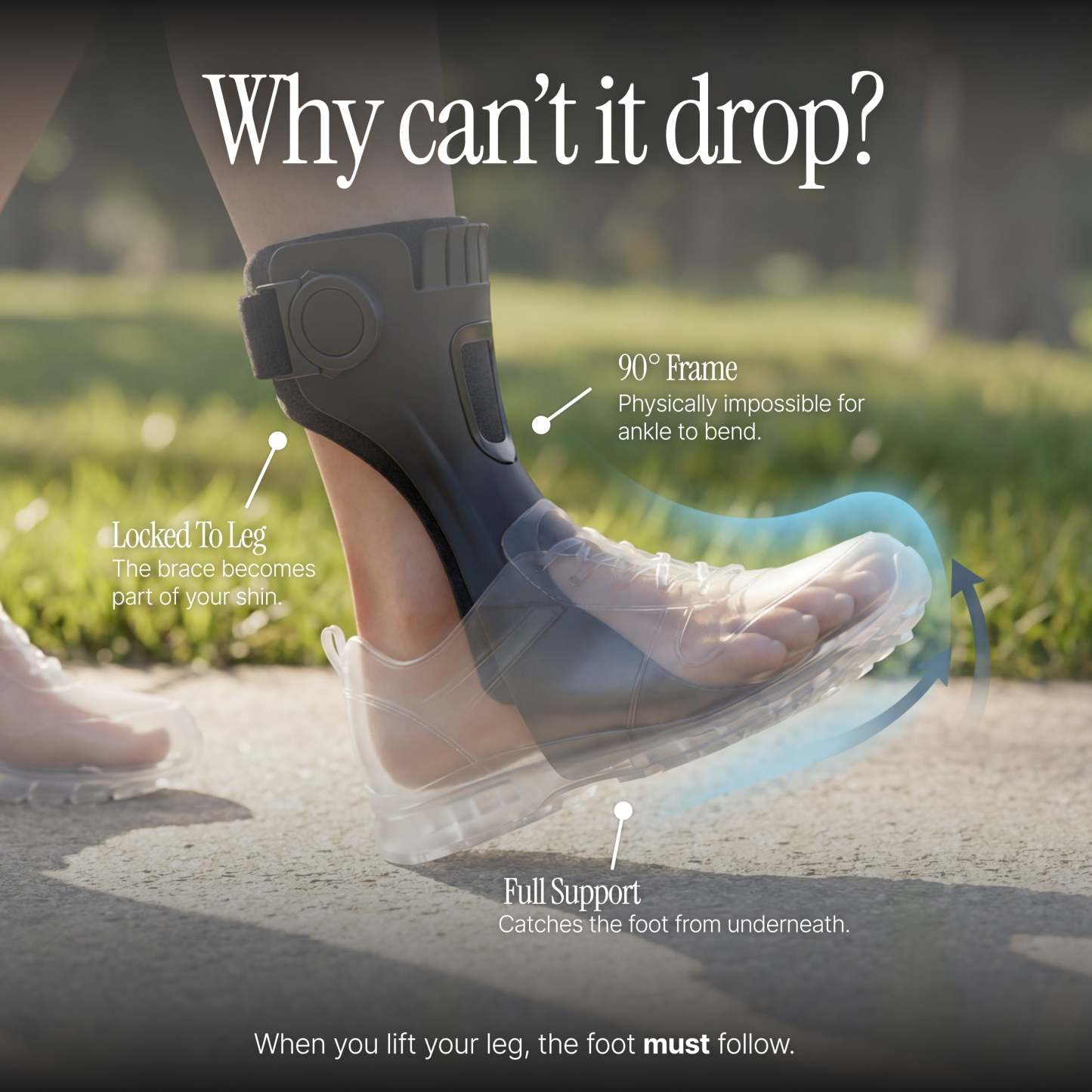 Foot Drop AFO Brace