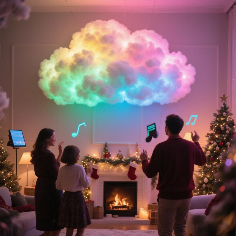 ⏳Ograniczona czasowo zniżka 50%⏰Dekoracja świetlna LED Thundercloud za
