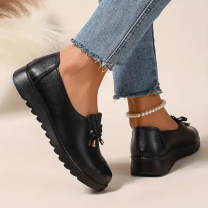 🔥Ostatni dzień 50% zniżki – Damskie codzienne skórzane buty ortopedyczne