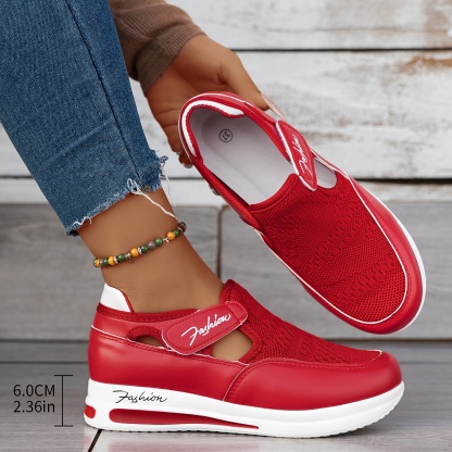 🔥Promocja ostatniego dnia – 50% zniżki - Damskie oddychające sneakersy ortopedyczne z siateczką i zapięciem na rzep