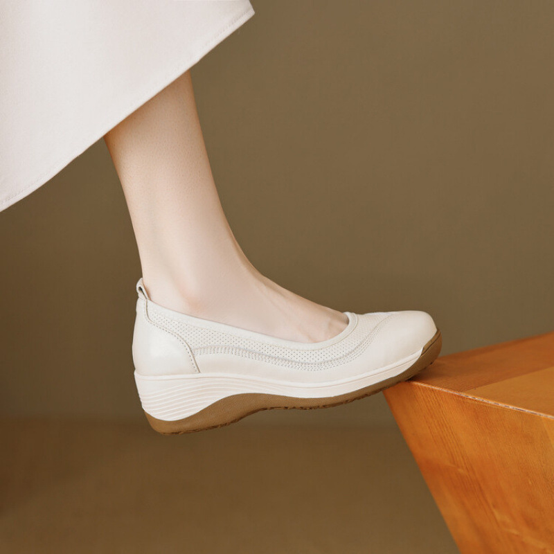 Eleganckie damskie płaskie buty ortopedyczne