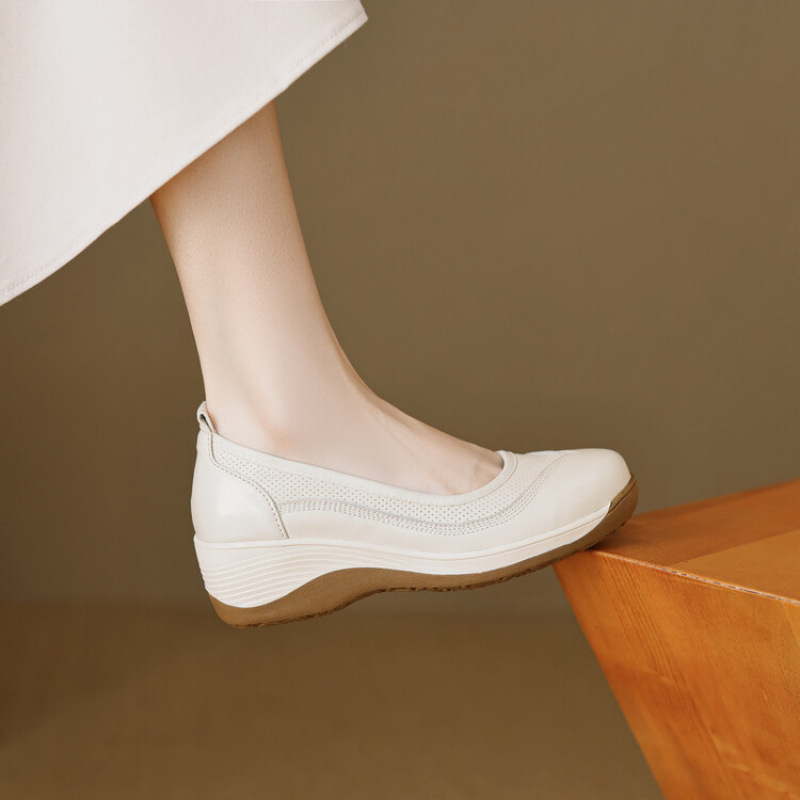 Eleganckie damskie płaskie buty ortopedyczne