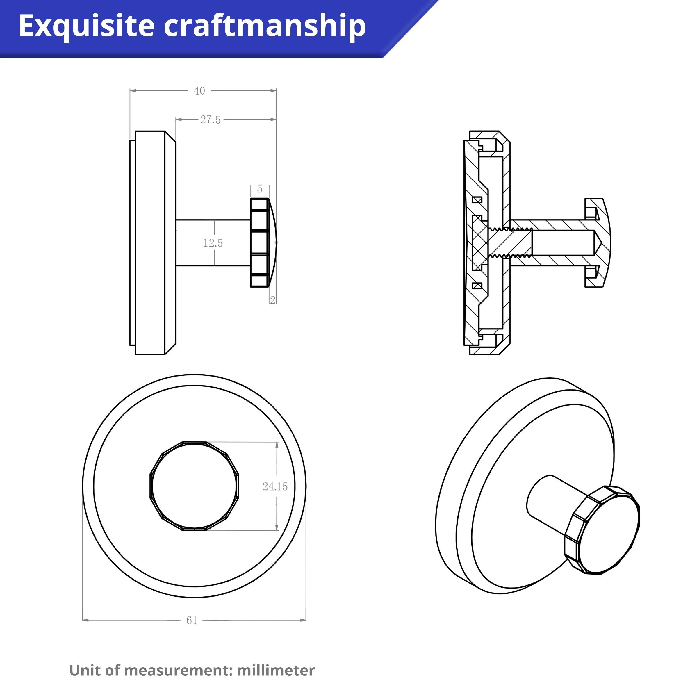 🎅Wczesna wyprzedaż świąteczna 49% ZNIŻKI🎄Haczyk z przyssawką ze stali nierdzewnej