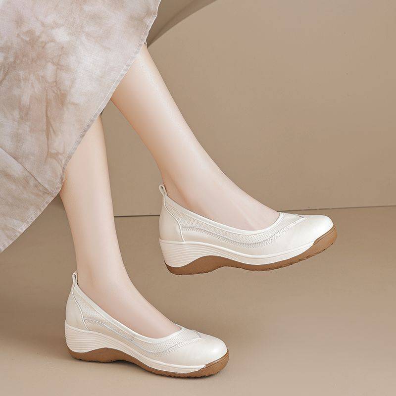 Eleganckie damskie płaskie buty ortopedyczne