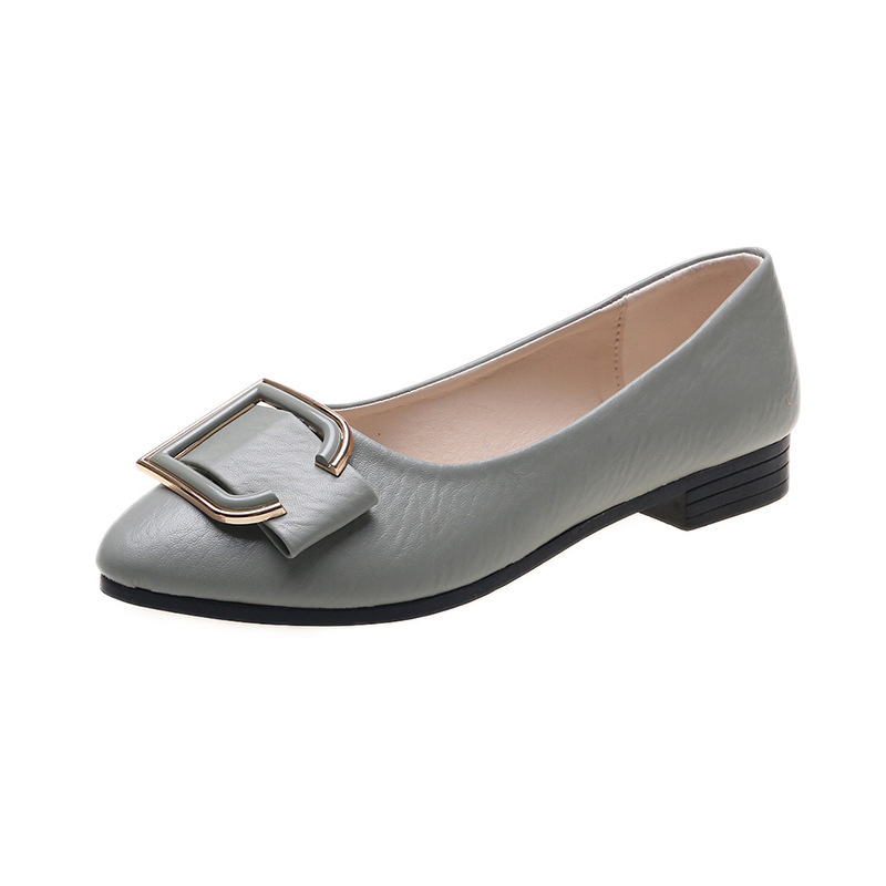 One Pedal Lazy Pointed Shallow Mouth Single Shoes