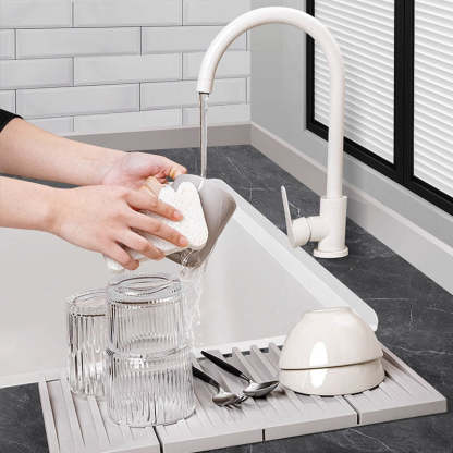 Foldable Silicone Draining Mat – Heat Resistant Design