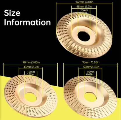 🔥🔨 Pro-Grade Wood Cutting Discs [3 PCS]