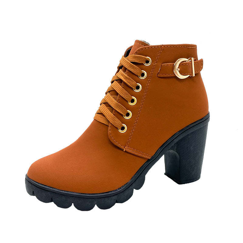 Women's Sole Chunky Heel Boots🍂Fall New Arrivals-49% OFF