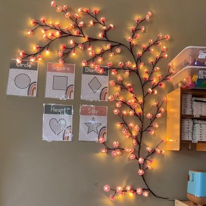 BRANCH LIGHT OŚWIETLENIE GAŁĘZI KWIATOWEJ WIŚNI