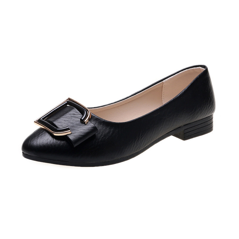 One Pedal Lazy Pointed Shallow Mouth Single Shoes
