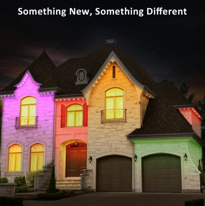 ⏰Last Day Clearance Sale🌈Smart Rainbow LED Permanent Outdoor Light