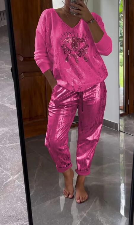 Modny dwuczęściowy komplet