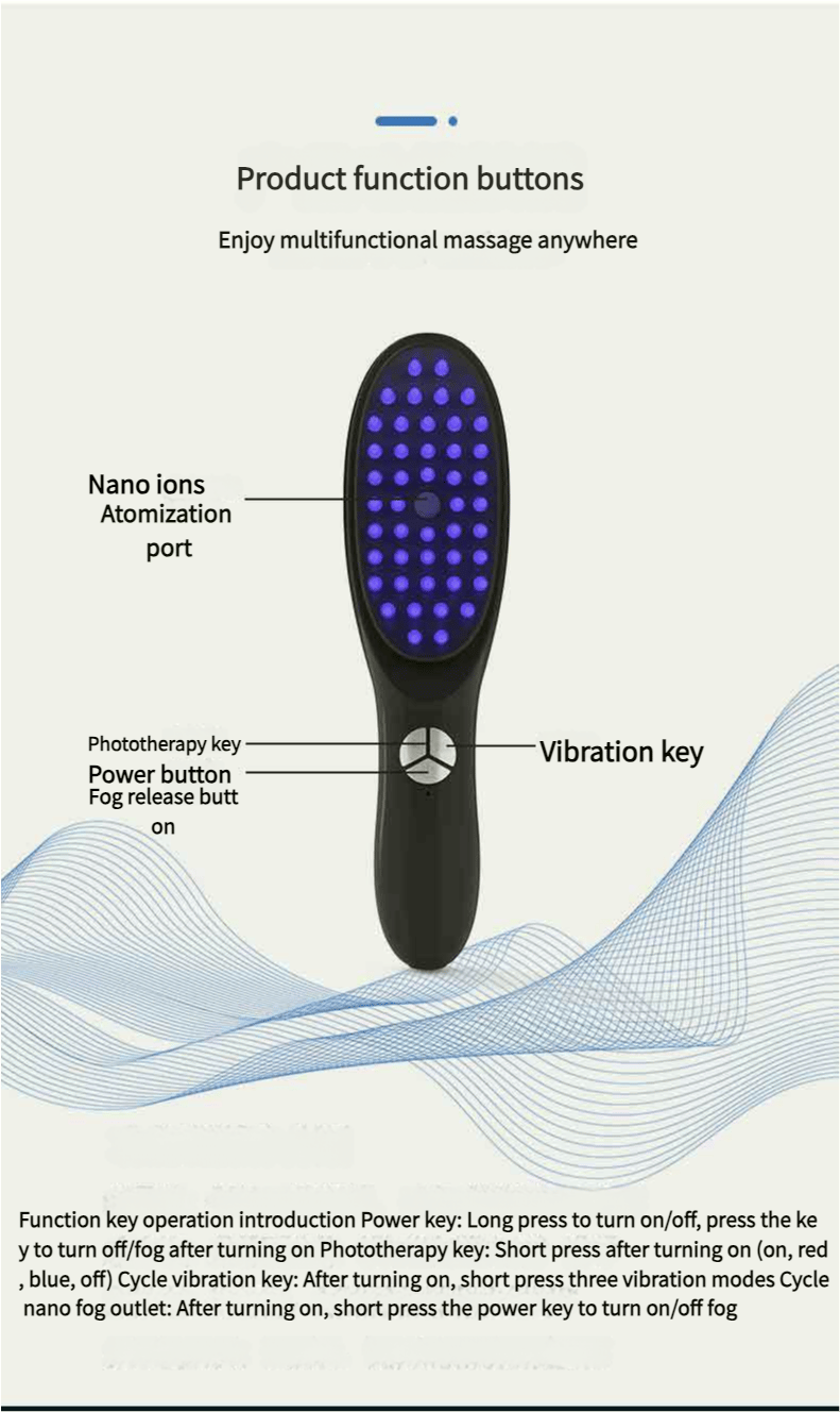 🔥2025 Hot Sale🎁Multifunctional massage comb, hair care comb